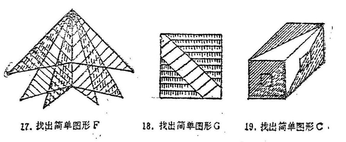 镶嵌图形测验